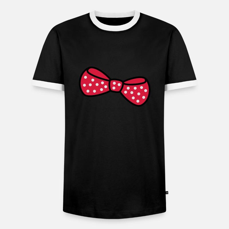 Loop - Men's Ringer Shirt - black/white