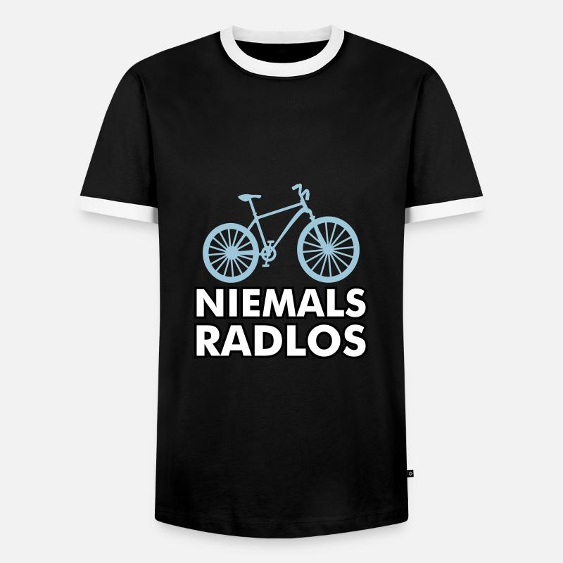 Farrad + Geschenke - Männer Kontrast-T-Shirt - Schwarz/Weiß