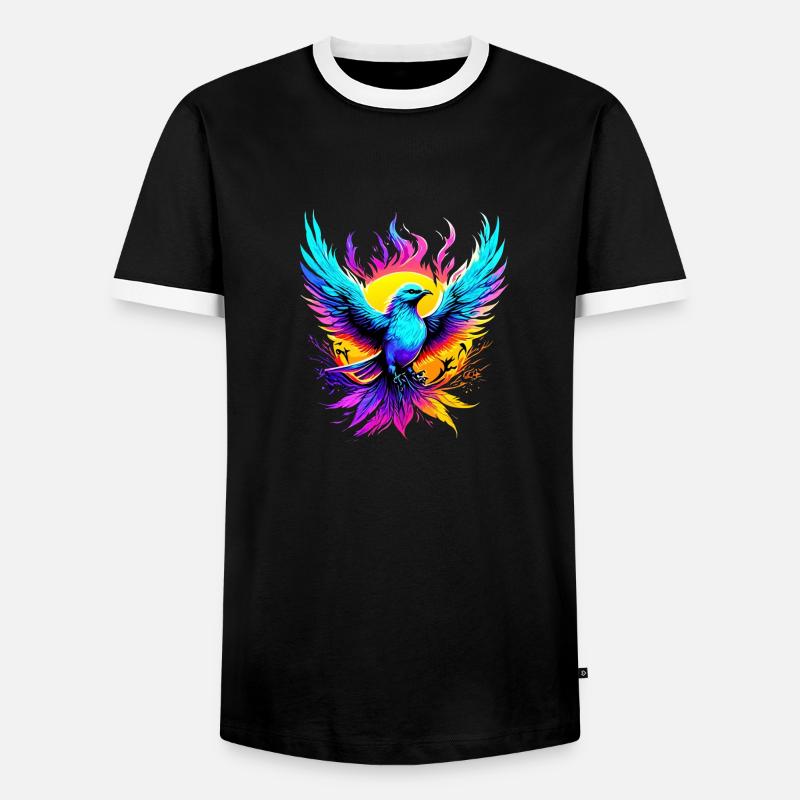 mockingbird - Männer Kontrast-T-Shirt - Schwarz/Weiß