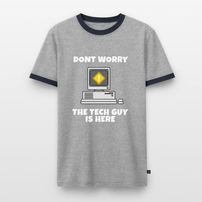 Exécuter cmd | Nerd informatique | Concepteur web | CSS | exe T-shirt contrasté Homme
