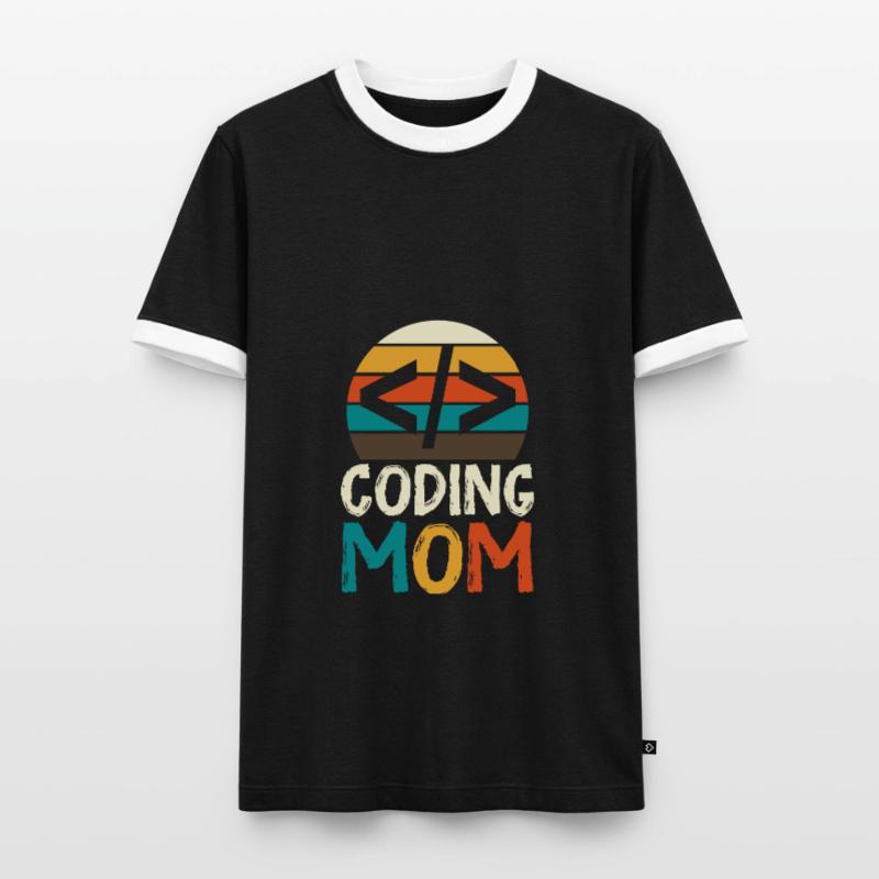 Programmeur Geek Programmeur Programmeur Informatique Codeur L T-shirt contrasté Homme