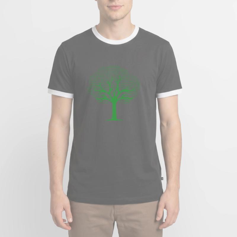 Binary Tree... Programmierer & Nerd Männer Kontrast-T-Shirt