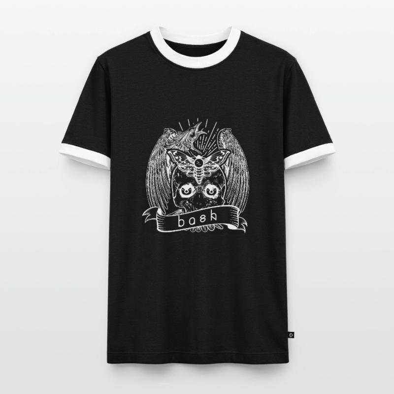 bash shell linux Men's Ringer Shirt