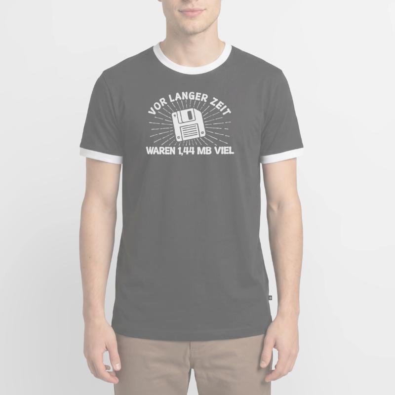 Developer Programmer Statement Debug Scripting Men's Ringer Shirt