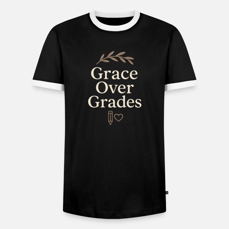 Christlicher Homeschool-mutter-glaube - Männer Kontrast-T-Shirt - Schwarz/Weiß
