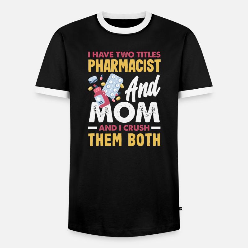 Pharmacist Pharmaceutical Technical - Men's Ringer Shirt - black/white