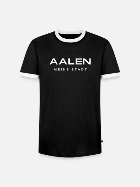 étendre - T-shirt contrasté Homme - noir/blanc