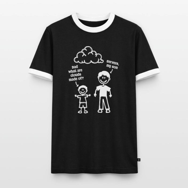Developer Coden Computerfreak Webentwickler Geek Männer Kontrast-T-Shirt