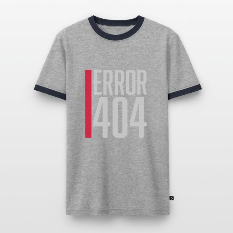 Error Code Error 404 Men's Ringer Shirt