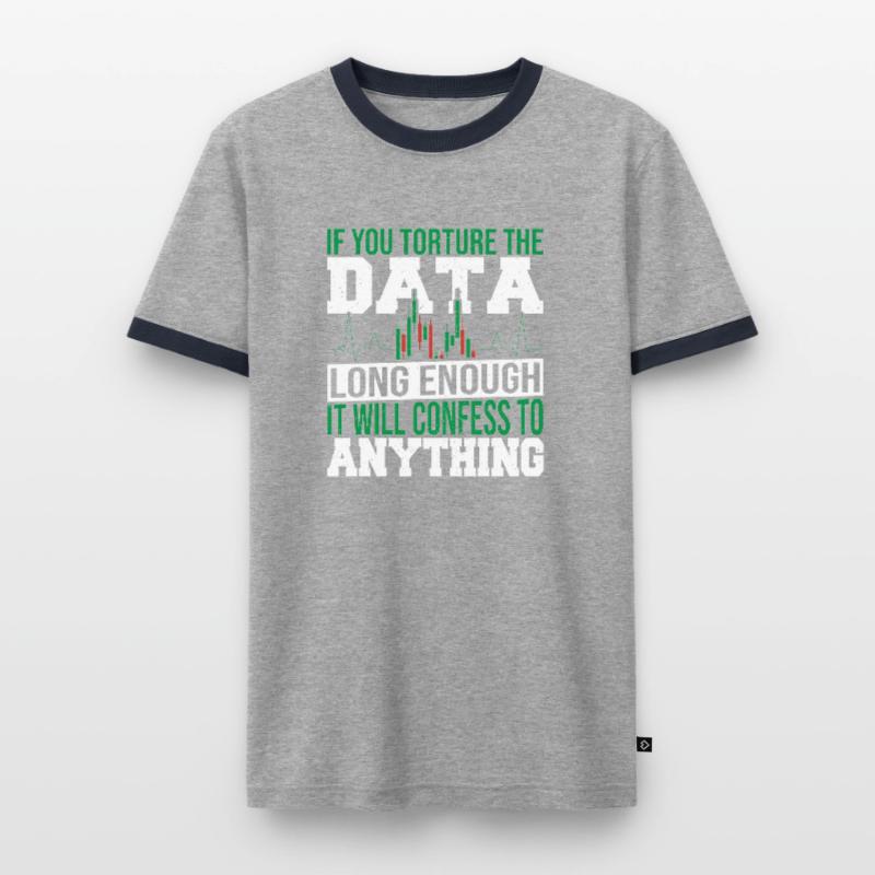 Data Analysis Data Integration Data Science Men's Ringer Shirt