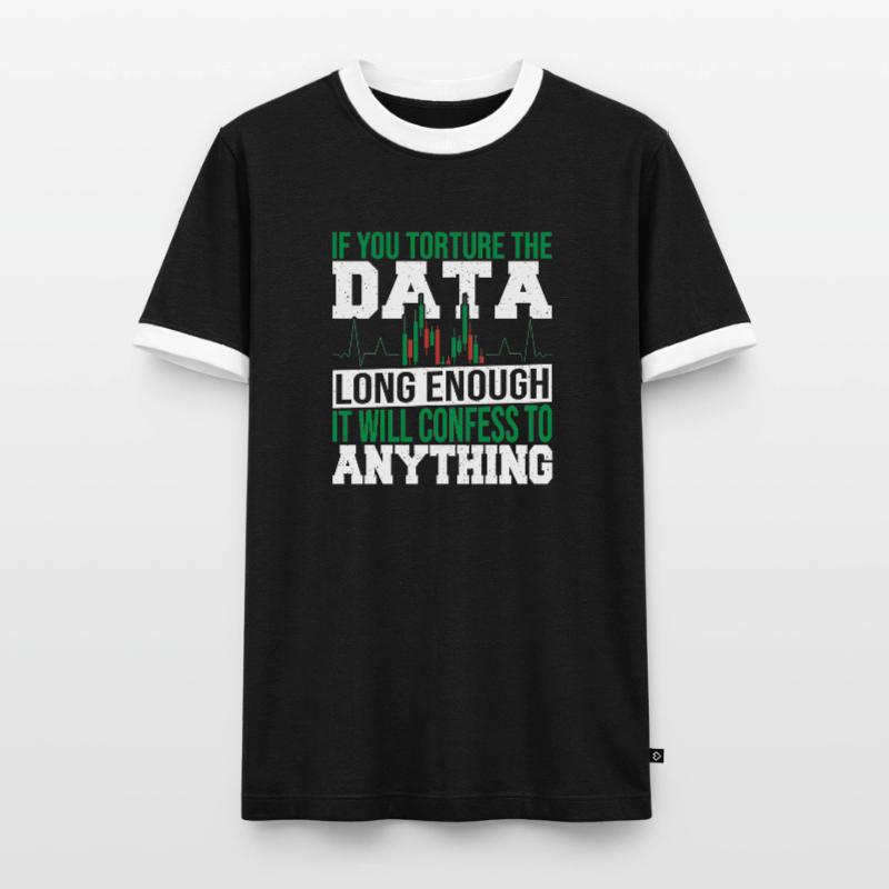 Data Analysis Data Integration Data Science Men's Ringer Shirt