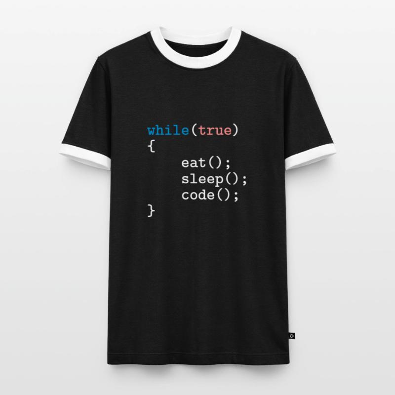 Programmierer, Software, Informatik, Developer T-shirt contrasté Homme