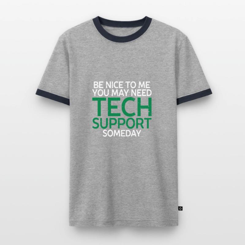 programmeurs, evolution, ordinateur, nerd T-shirt contrasté Homme