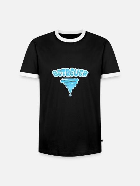 Profession Aidant - T-shirt contrasté Homme - noir/blanc