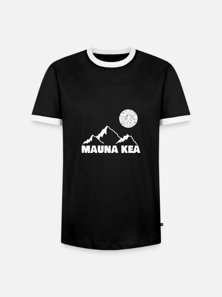 Bergsport kea - Männer Kontrast-T-Shirt - Schwarz/Weiß