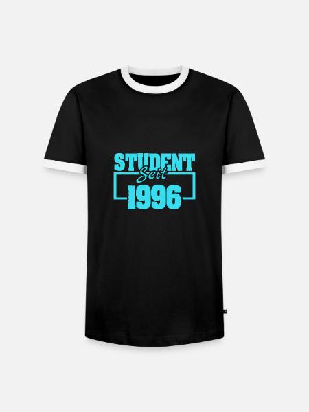 since 1996 - Men's Ringer Shirt - black/white