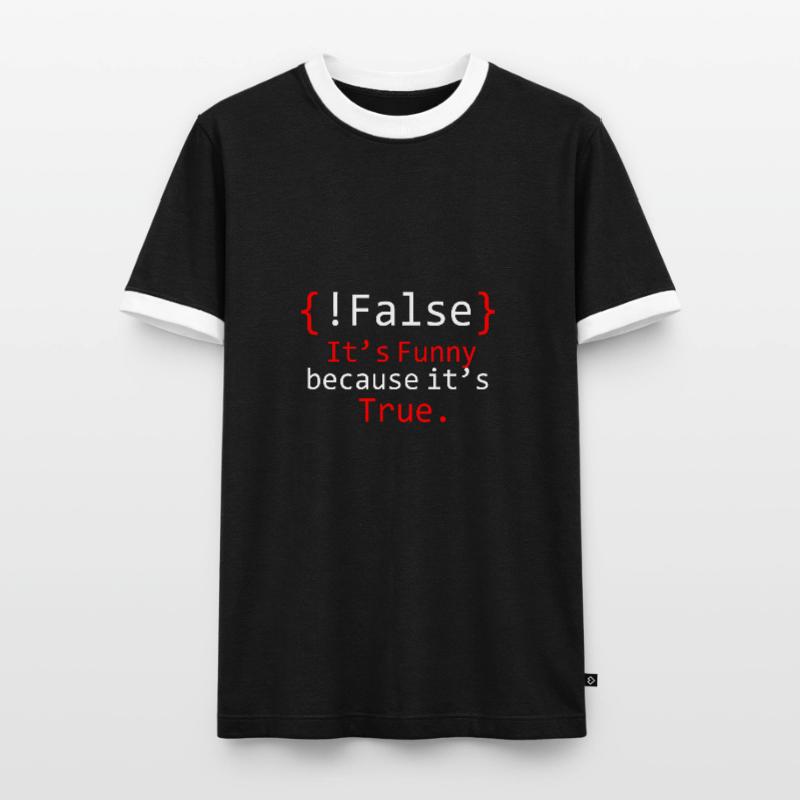 debugging programmer computer science computer nerd Men's Ringer Shirt