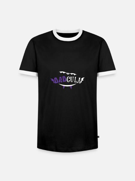 Grusel Halloweenspruch Spruch Halloween - Männer Kontrast-T-Shirt - Schwarz/Weiß