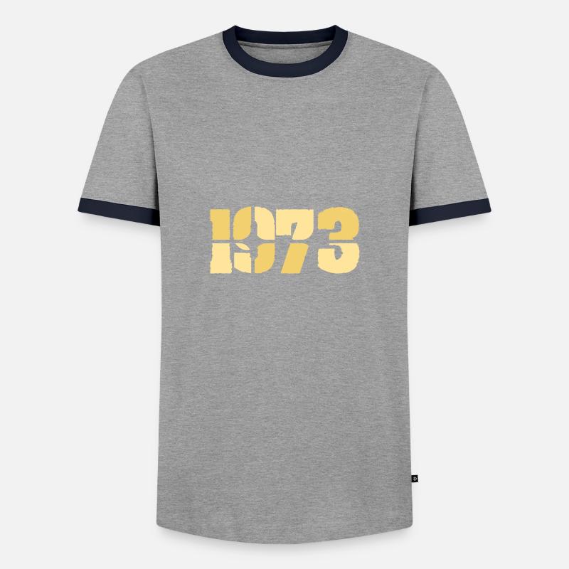 1973 T-shirt contrasté Homme