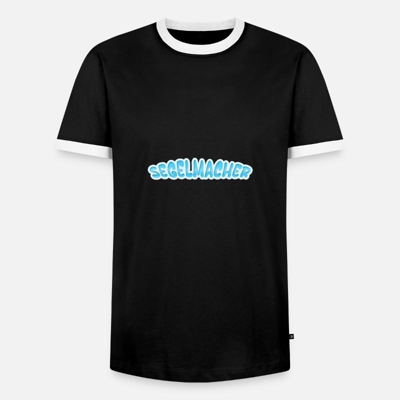 Sailmaker Sailmaker - Men's Ringer Shirt - black/white