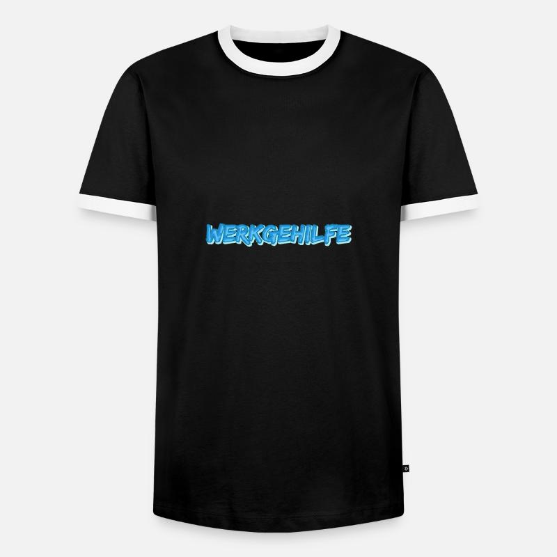 Gift for Assistant - Men's Ringer Shirt - black/white