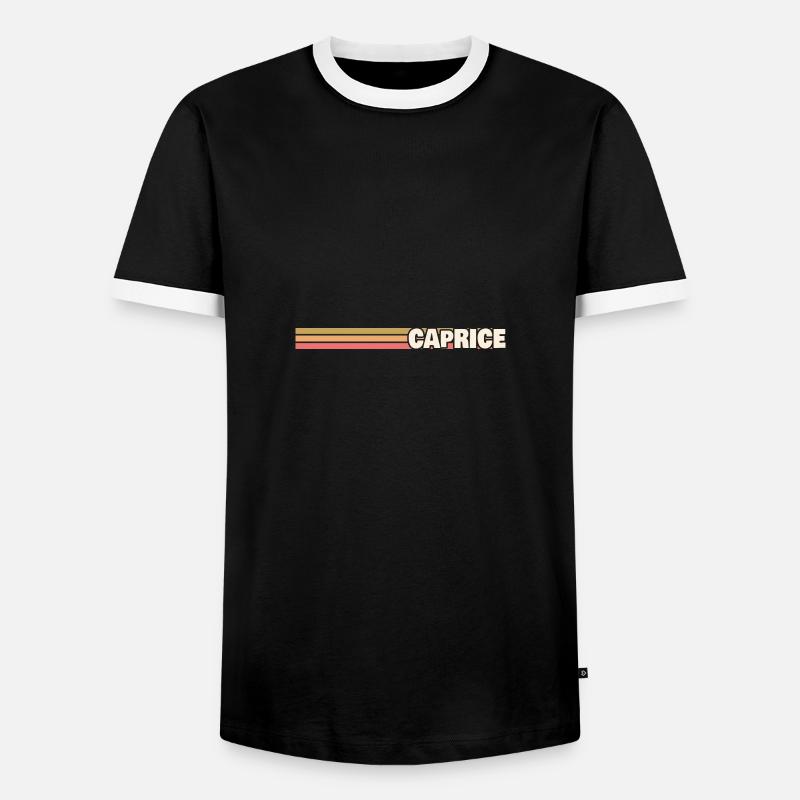Style Caprice - Männer Kontrast-T-Shirt - Schwarz/Weiß