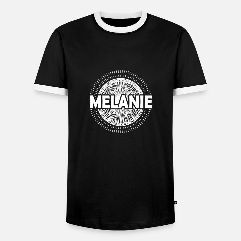 Gift Idea Melanie - Men's Ringer Shirt - black/white
