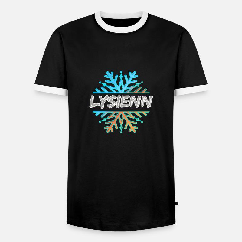 Gift for Lysienn - Men's Ringer Shirt - black/white