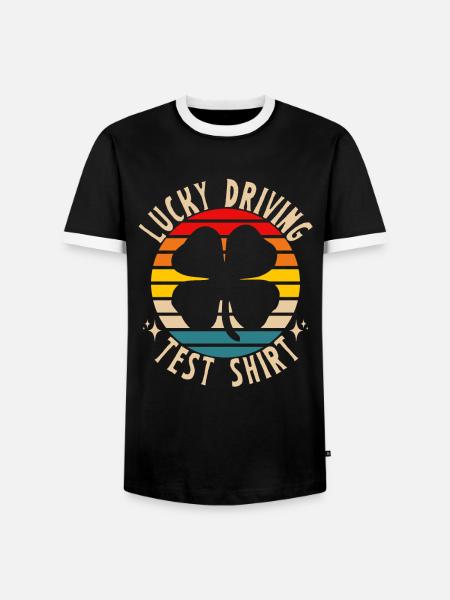Fahrprüfung - Fahrprüfung Führerschein - Männer Kontrast-T-Shirt - Schwarz/Weiß