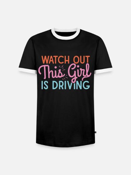 Füherscheinprüfung Führerschein Fahrprüfung - Männer Kontrast-T-Shirt - Schwarz/Weiß