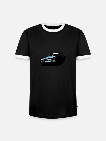 speed - Men's Ringer Shirt - black/white
