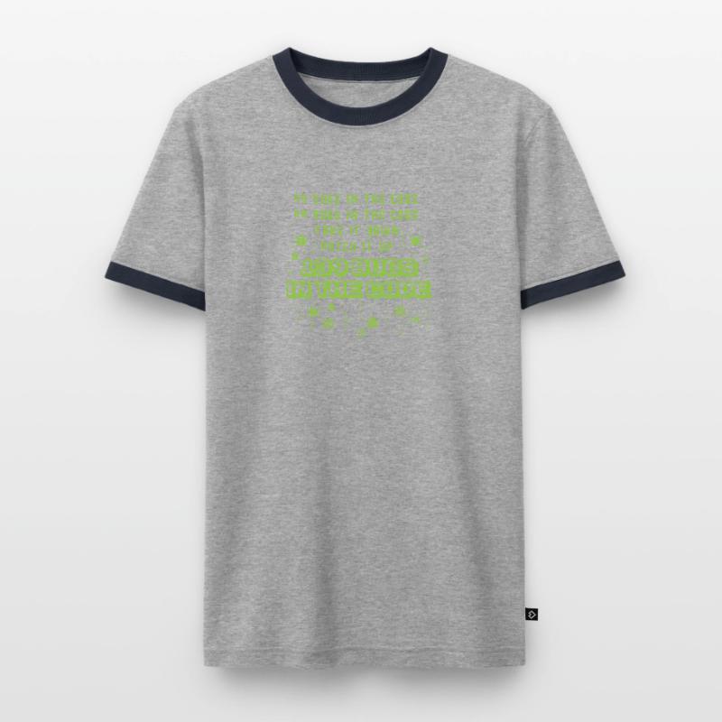 99 Bugs im Code Programmer Source Coding Desig Männer Kontrast-T-Shirt