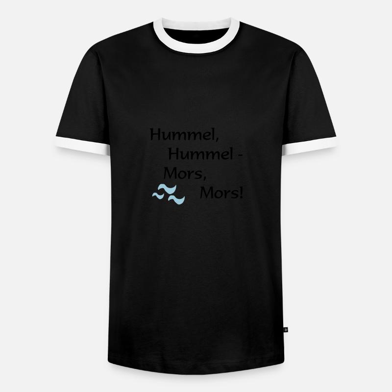 hummel hummel - Männer Kontrast-T-Shirt - Schwarz/Weiß