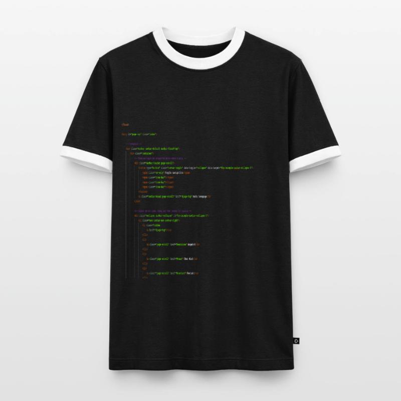 Programming Html. Homepage Nerd Shirt Men's Ringer Shirt