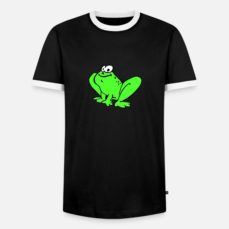 Toad - Men's Ringer Shirt - black/white