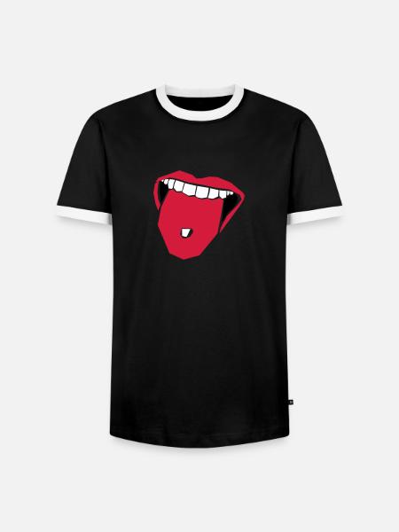 Drugs - Männer Kontrast-T-Shirt - Schwarz/Weiß