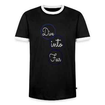 gift idea humor present idea extreme sports gift - Männer Kontrast-T-Shirt - Schwarz/Weiß - Vorne - AI Model Female 172 light (172cm) & AI Model Male 178 light (178cm)