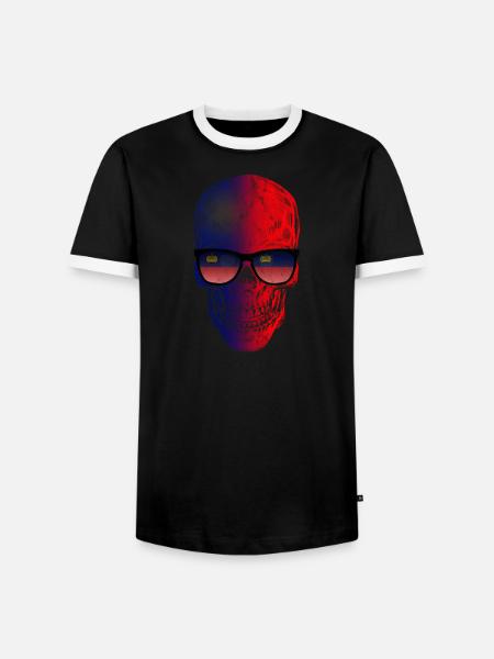 Liechtenstein - Men's Ringer Shirt - black/white