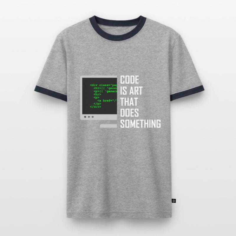 Computer scientist computer science programmer gift Men's Ringer Shirt