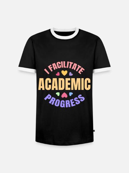 Admission director - Männer Kontrast-T-Shirt - Schwarz/Weiß