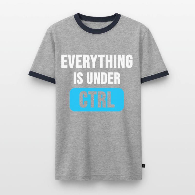 System Admin Administrator Computer Gift Men's Ringer Shirt