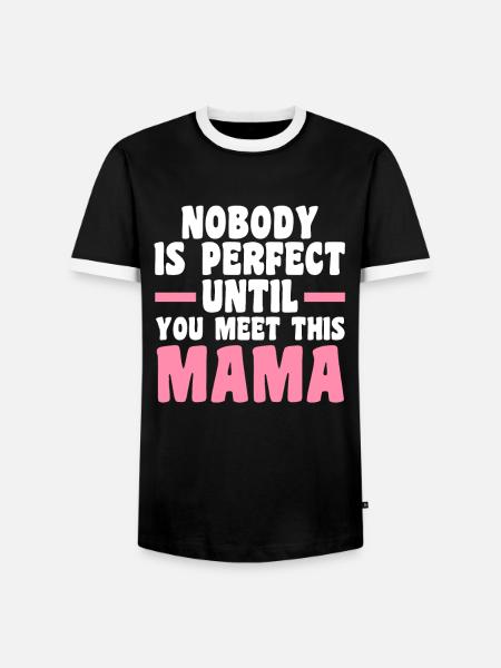 Mama Oma Oma Geschenk - Männer Kontrast-T-Shirt - Schwarz/Weiß