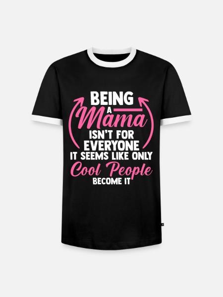 Mama Oma Oma Geschenk - Männer Kontrast-T-Shirt - Schwarz/Weiß