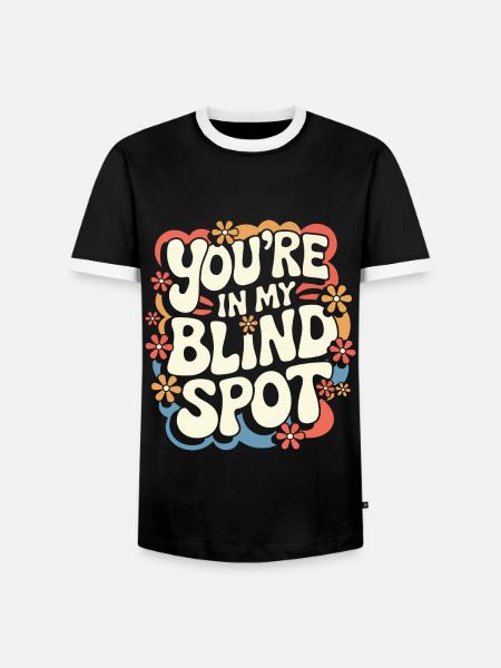 Blinde Blindheit Sehbehinderte Menschen - Männer Kontrast-T-Shirt - Schwarz/Weiß