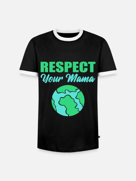 Naturliebhaber Umweltaktivist - Männer Kontrast-T-Shirt - Schwarz/Weiß