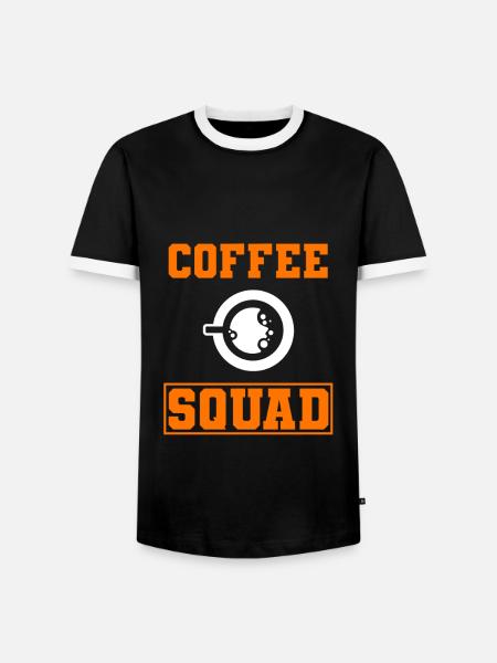 Kaffeeliebhaber Café -Arbeiter - Männer Kontrast-T-Shirt - Schwarz/Weiß