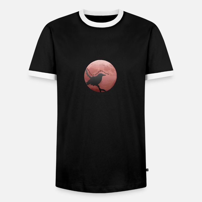 Counting Crows - Männer Kontrast-T-Shirt - Schwarz/Weiß