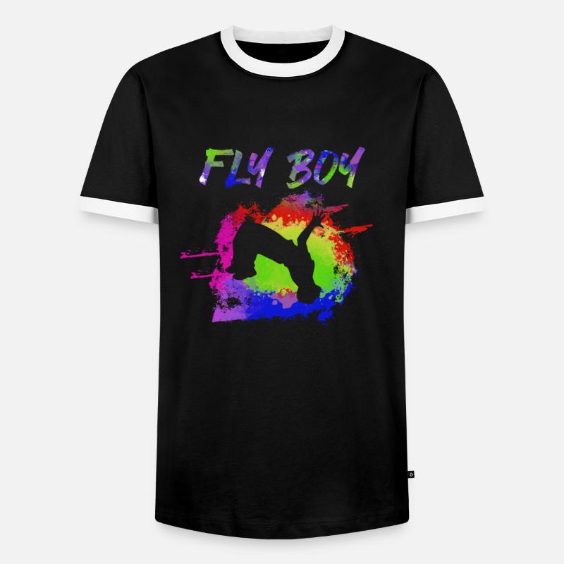 Breakdance Bboying Geschenk I Breakdancing - Männer Kontrast-T-Shirt - Schwarz/Weiß