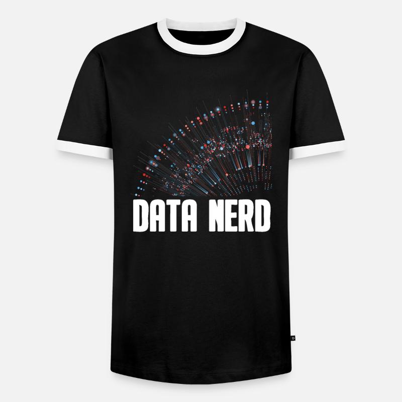 Data Science Analyst Data Scientist - T-shirt contrasté Homme - noir/blanc