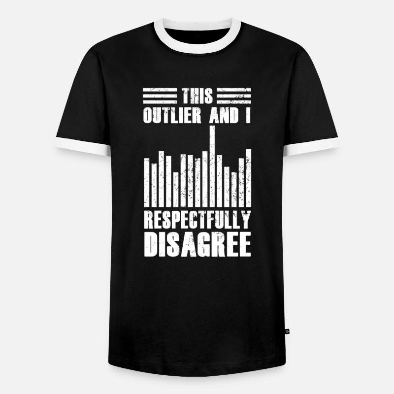 Data Science Analyst Data Scientist - T-shirt contrasté Homme - noir/blanc